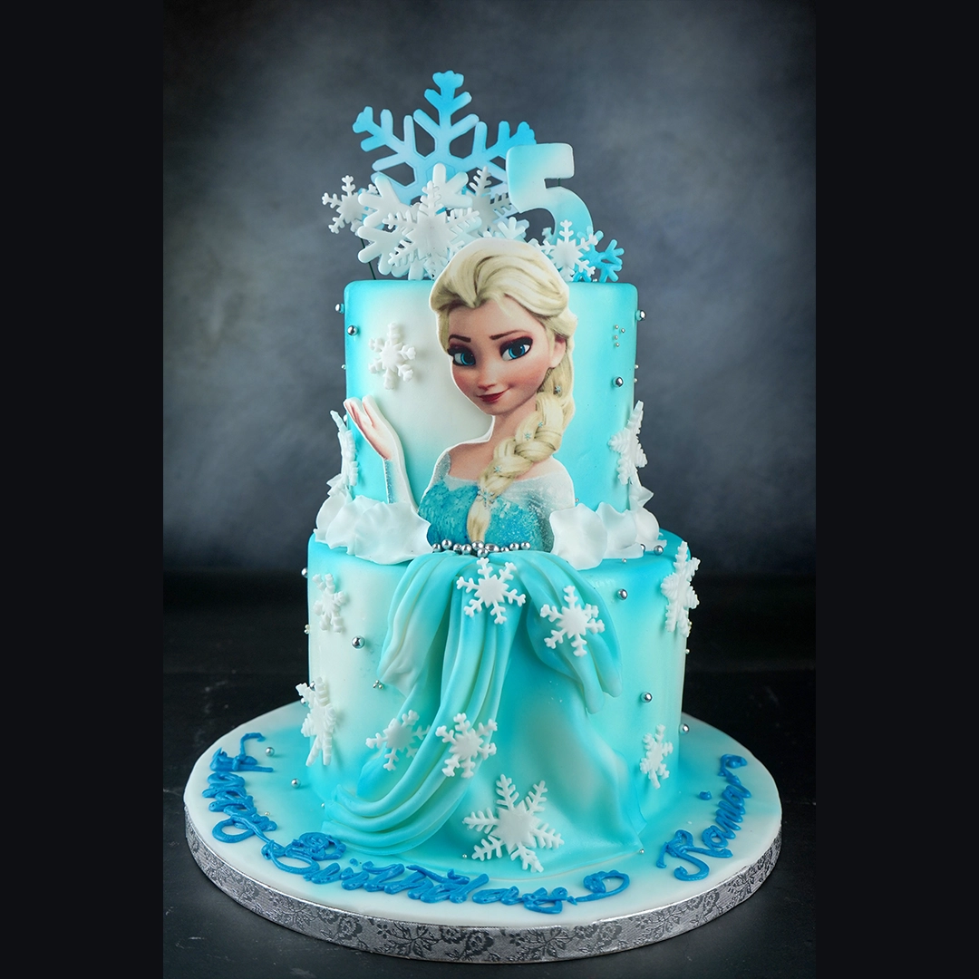 Queen Elsa Cake - Bouncy Castle Hire in Mountrath, Portlaoise-happymobile.vn