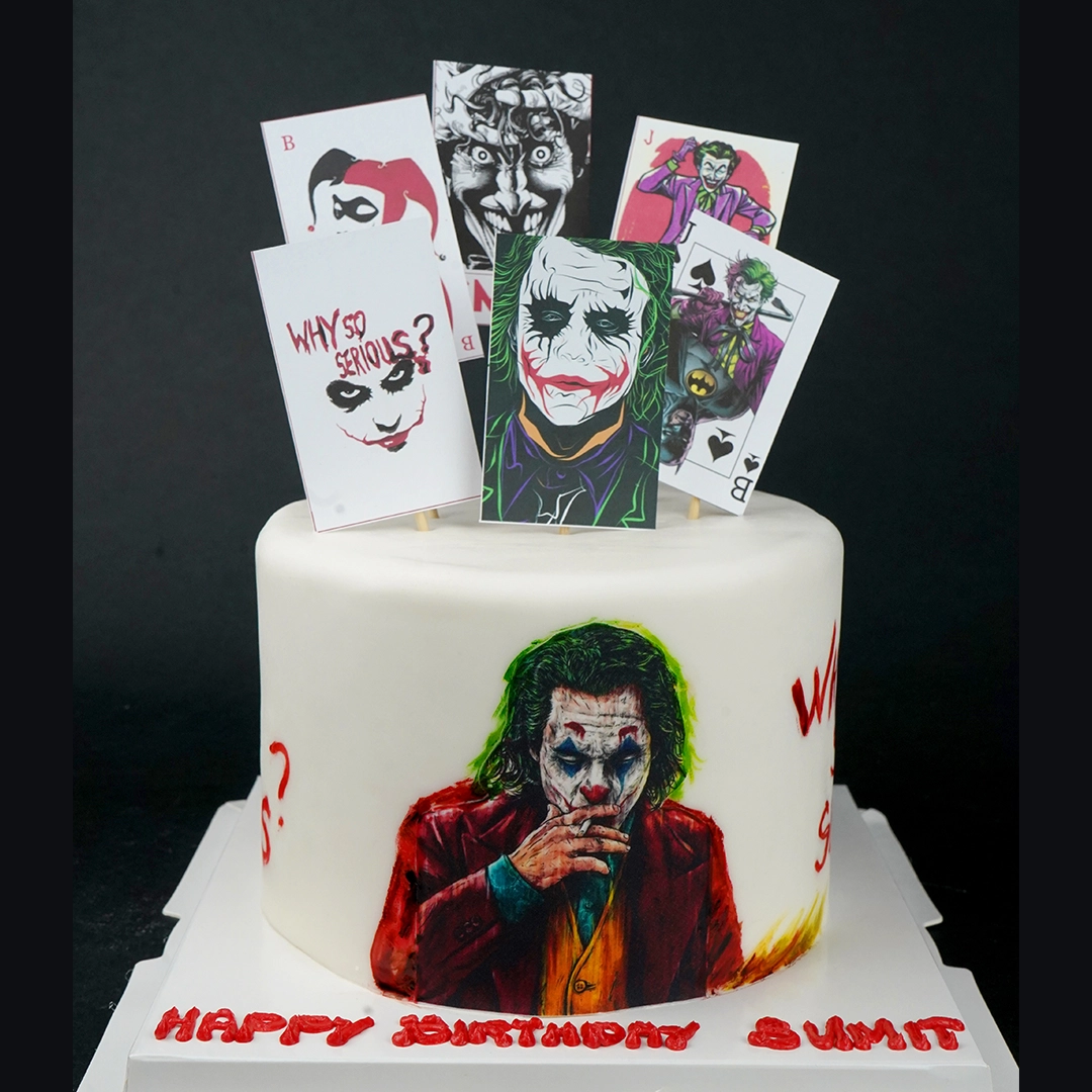 Joker Cake Topper Centerpiece Birthday Party Decorations – Cakecery