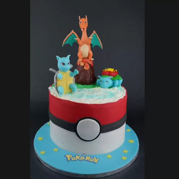 Pokemon Theme Cake