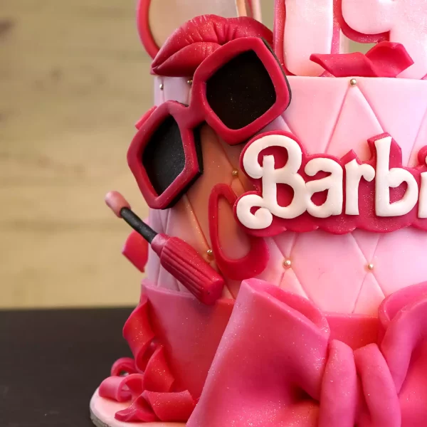 Barbie Girl Theme Cake in Dubai by Cake Away Custom Cakes