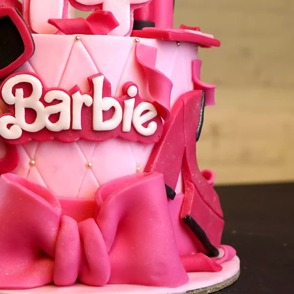 Barbie Girl Theme Cake in Dubai by Cake Away Custom Cakes
