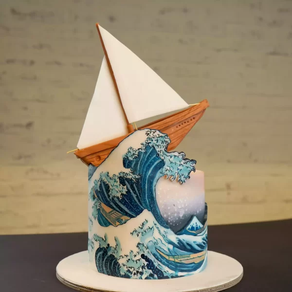 Sea & Boat Theme Cake in Dubai