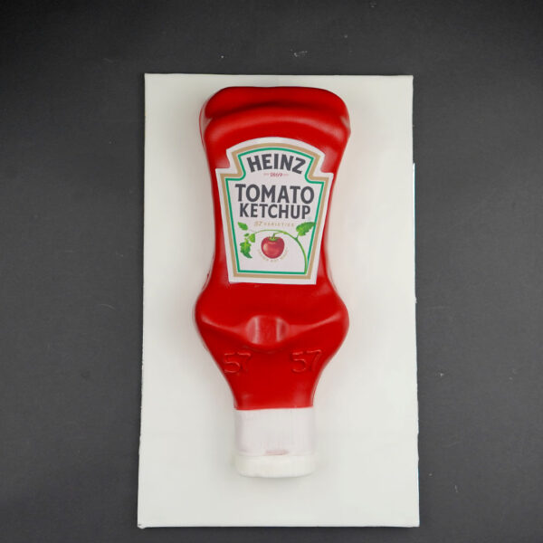 Heinz Ketchup Bottle 3D Cake