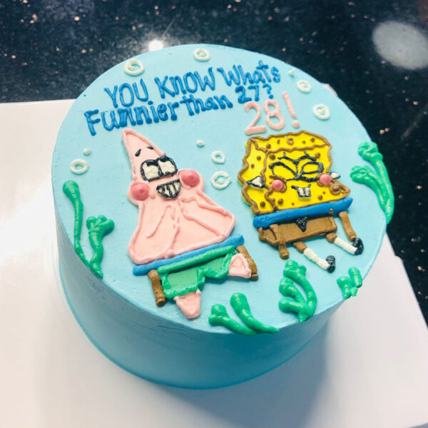 Sponge Bob Cake in Dubai