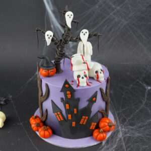 Haunted House Cake