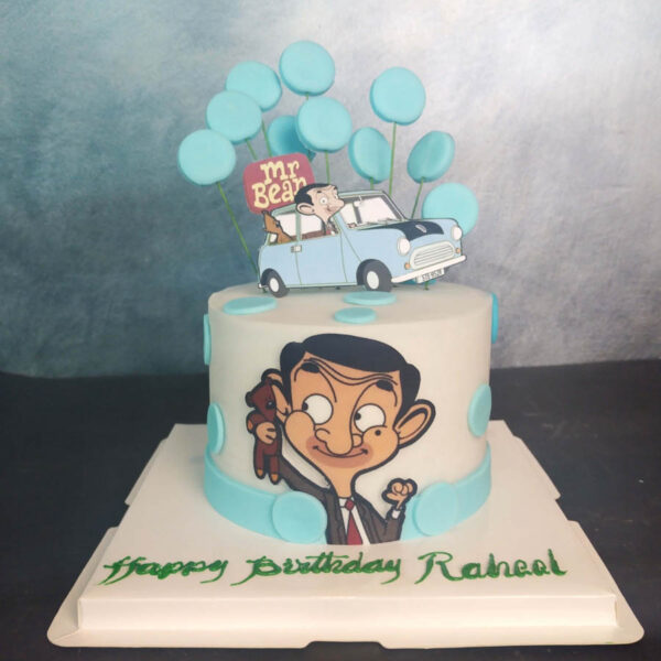 Mr Bean Themed Cake