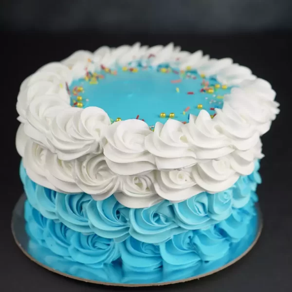 Smash Cake With Whipping Cream