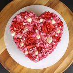 Valentines Red Velvet cake