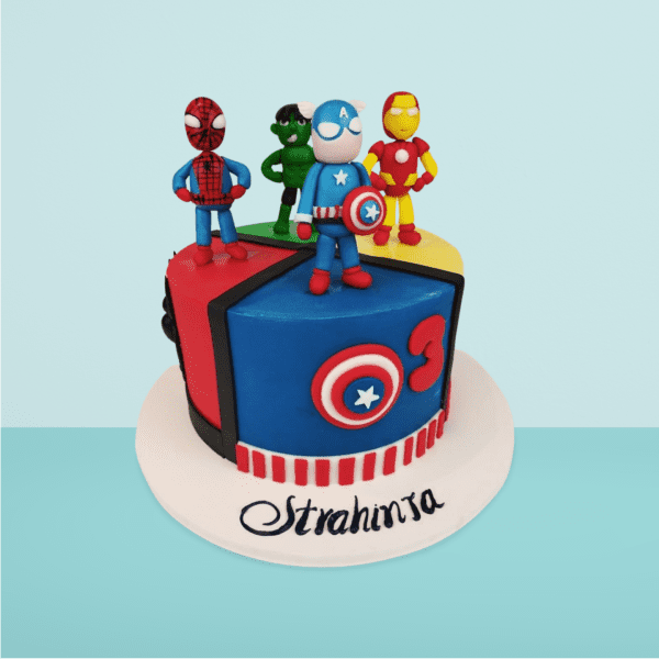 Avengers_Character_Cake