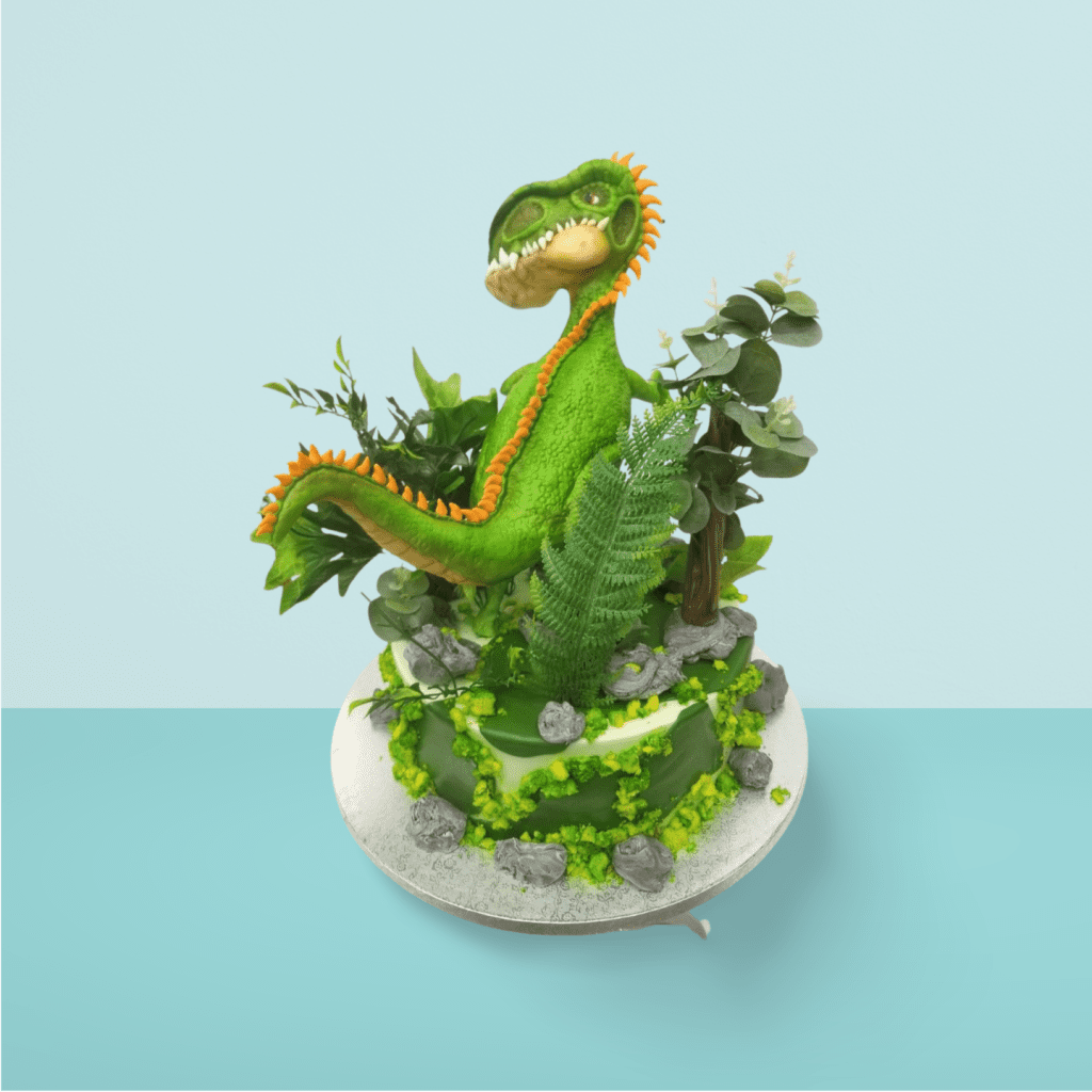 Dinosaur_Jungle_Theme_Cake