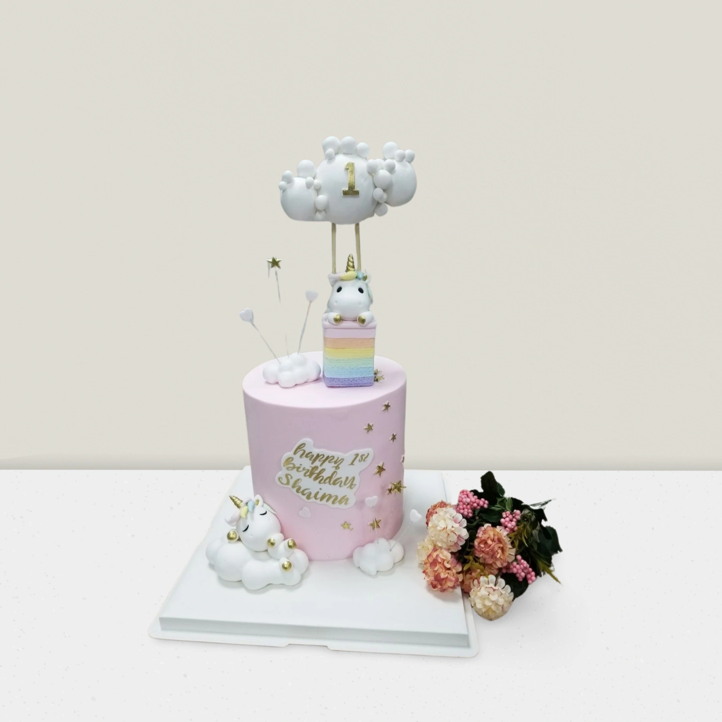Magical Baby Unicorn Theme Cake – A Fantasy Delight