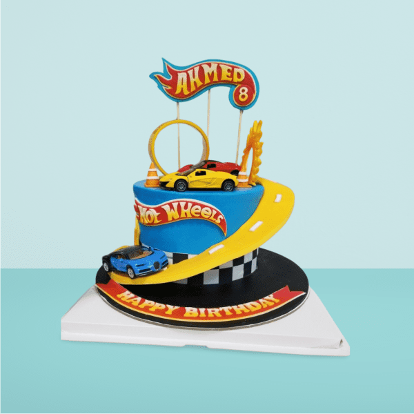 Hot_Wheels_Theme_Cake