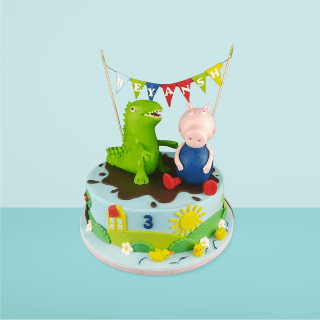 Peppa_Pig_and_Dinosaur_Cake___Playful_Fun