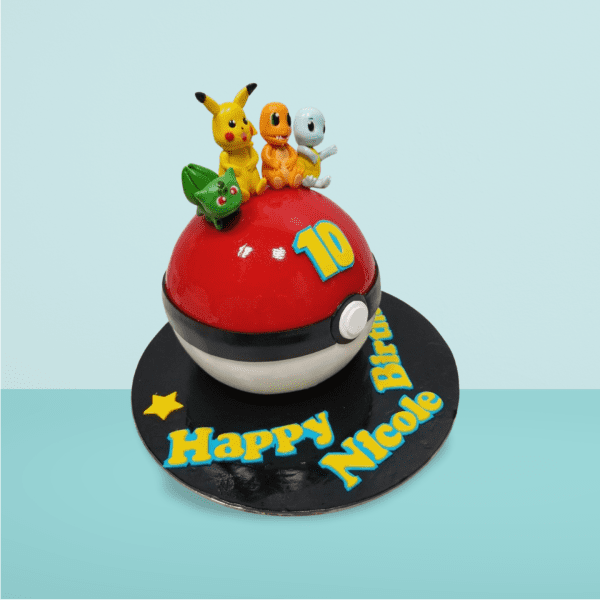 Pikachu_Ball_Shape_3D_Cake___Pok_mon_Adventure