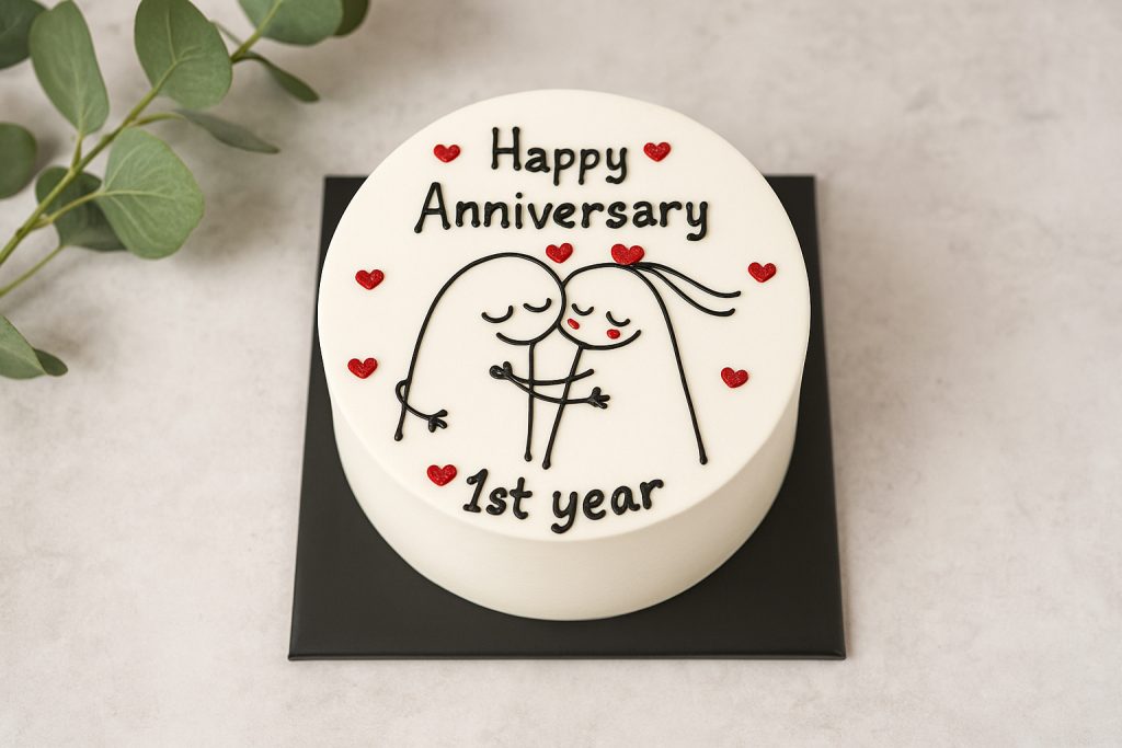 Anniversary Flork Small Cake