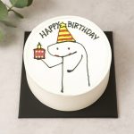 Birthday Flork Small Cake