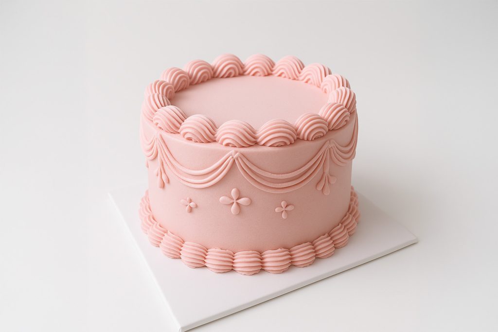 Pink Vintage Cake
